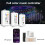 Tuya RGB LED Strip Light Controller DC5V-24V WiFi Music Controller Ambient Light Controller WiFi  App Control 5