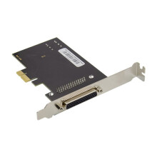 Parallel Port DB25 25Pin PCIE Riser Card PCIe X1 17V352 2SRS232/RS485 Communication Control Cards PCI-E Express Cards