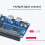 Waveshare Placa de Expansión para Raspberry Pi, Concentrador USB 3.2 Gen1 Gigabit ETH HAT, Sin Controlador para Raspberry Pi 4 7
