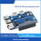 Waveshare for Raspberry Pi USB HUB Expansion Board USB 3.2 Gen1 HUB Gigabit ETH HAT Driver-Free for Raspberry Pi 4 2