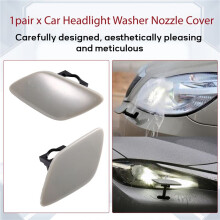 Car Headlight Washer Nozzle Cover 61677171659 67677171660 for 3 Series E92 E93 2005-2013