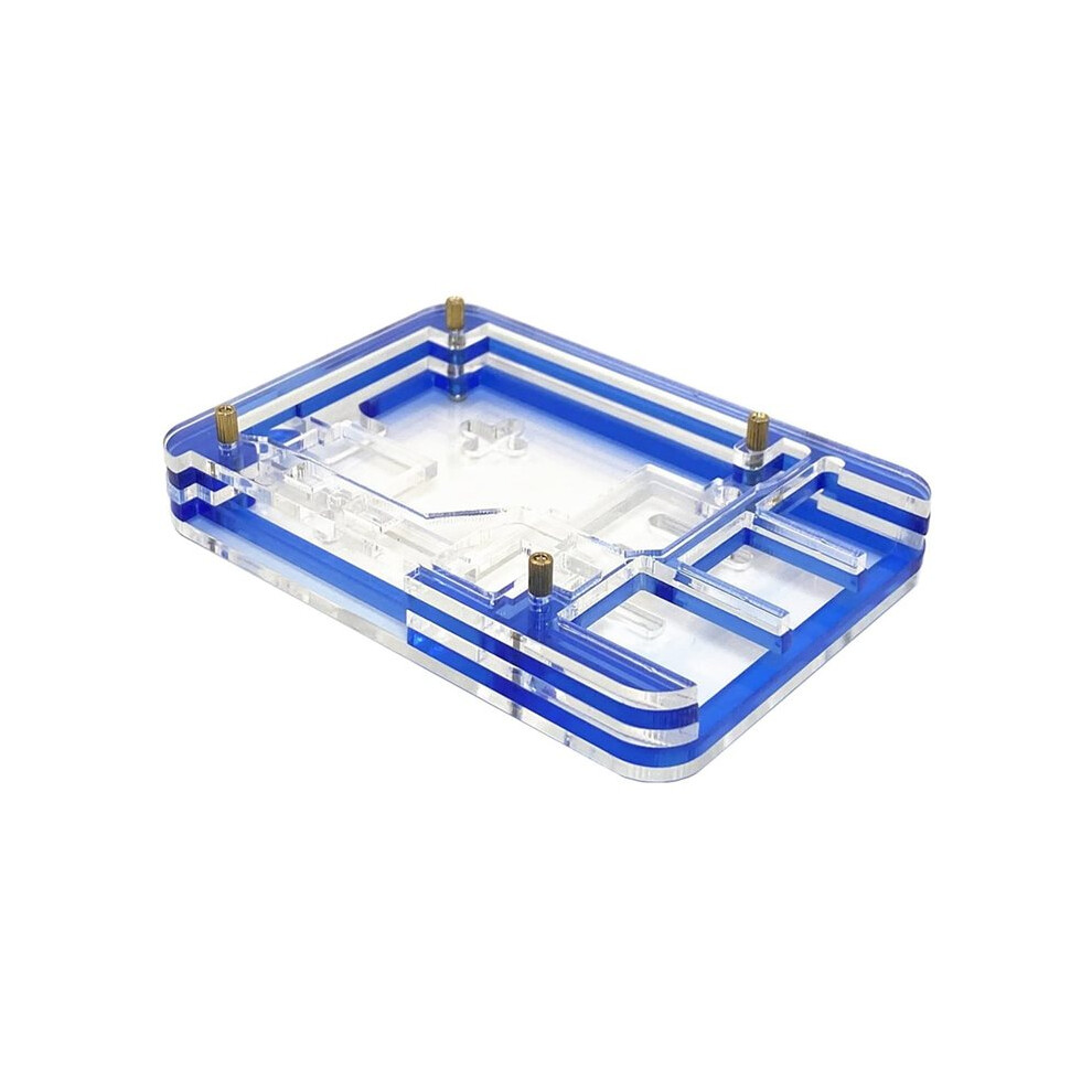 For Raspberry Pi 5 Acrylic Shell Supports Installation Heat Sinks And Fan For Rpi 5 Accessories 6031602027748