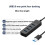 4-Port High-Speed USB 3.0 Hub 30CM USB Splitter Adapter, Expansion Dock for Fast Data Transfer, Multi-Device Support 9