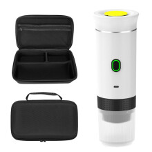 Machine à Expresso Électrique Portable avec Sac de Cafetière Portable pour Machine à Expresso Auto-Chauffante pour Voiture E