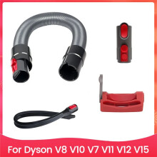 Flexible Crevice Tool Adapter Hose Kit Compatible with V8 V10 V7 V11 V12 V15 Vacuum Cleaner Parts for Connection and Extension