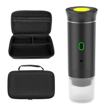Portable Electric Espresso Machine with Travel Bag Portable Coffee Maker for Travel Self-Heating Car Espresso Maker B