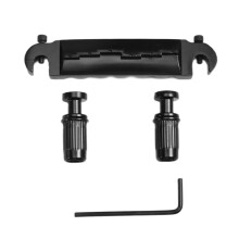 Guitar Bridge Tailpiece with Studs Guitar Compensated Ridge Wraparound Combination Bridge for Epi LP Instrument Parts