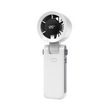 Foldable Handheld Fan 120 Speed Wind Personal Fans  Turbo Fans USB Rechargeable Personal Fan for Outdoor Travel A
