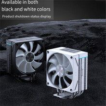 J15 4 Heat Pipes CPU Cooler Professional Digital Display Radiator-TDP 250W 4PIN CPU Air Cooler dla LGA1700 AM4 AM5 B
