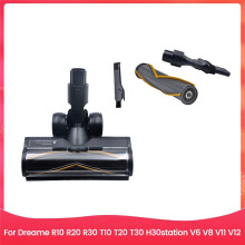 Electric Floor Brush for R10 R20 R30 V6 V8 V11 V12 Spare Parts Anti- Floor Brush with LED Lights