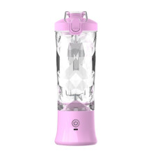 Portable Blender, 600ml Personal Juicer Machine,  Juice Machine USB Rechargeable, Compact & Leak-Proof