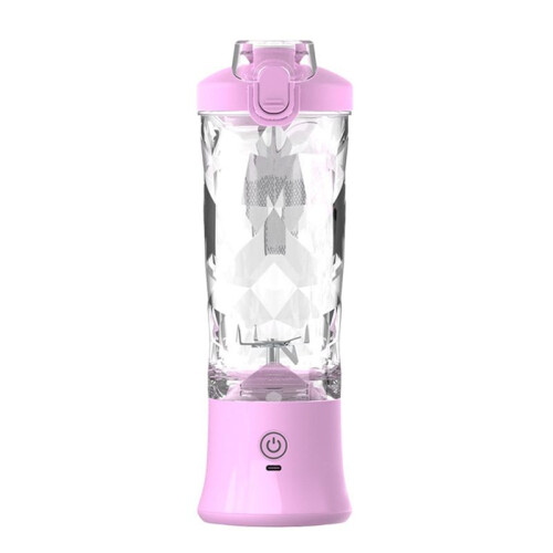 Portable Blender, 600ml Personal Juicer Machine,  Juice Machine USB Rechargeable, Compact & Leak-Proof 1