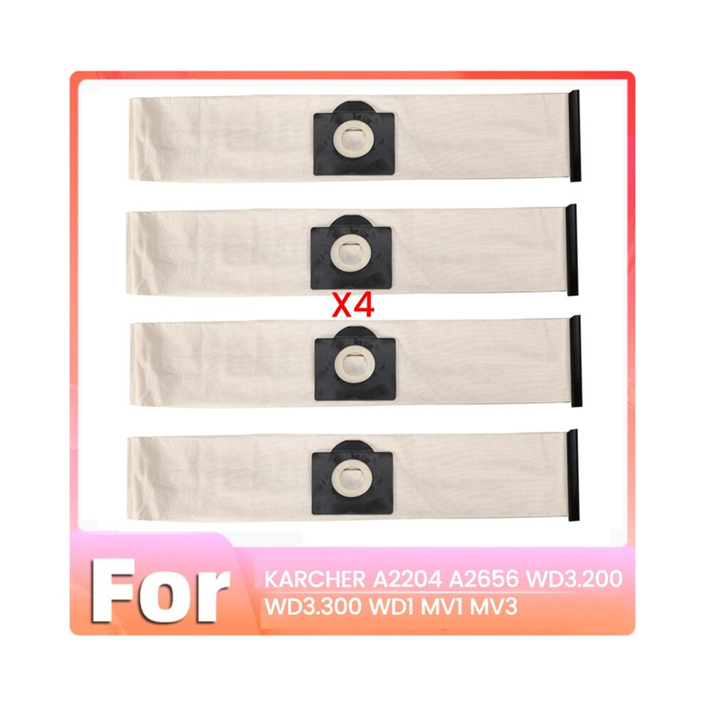 4Pcs Dust Bags For A2004 A2204 A2054 A2656 Wd2 Wd3 Vacuum Cleaner Parts Dust Bags 6032182445861