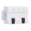 7 Digit LCD 3 Phase 35mm DIN Rail Energy Meter 3x20(80)A 9
