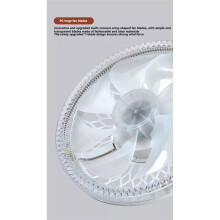 Light Socket Fan with Remote 12In E27 Socket Fan Light with Dimmable Brightness and ColorTemp for BedroomLivingroom B