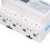 7 Digit LCD 3 Phase 35mm DIN Rail Energy Meter 3x20(80)A 10