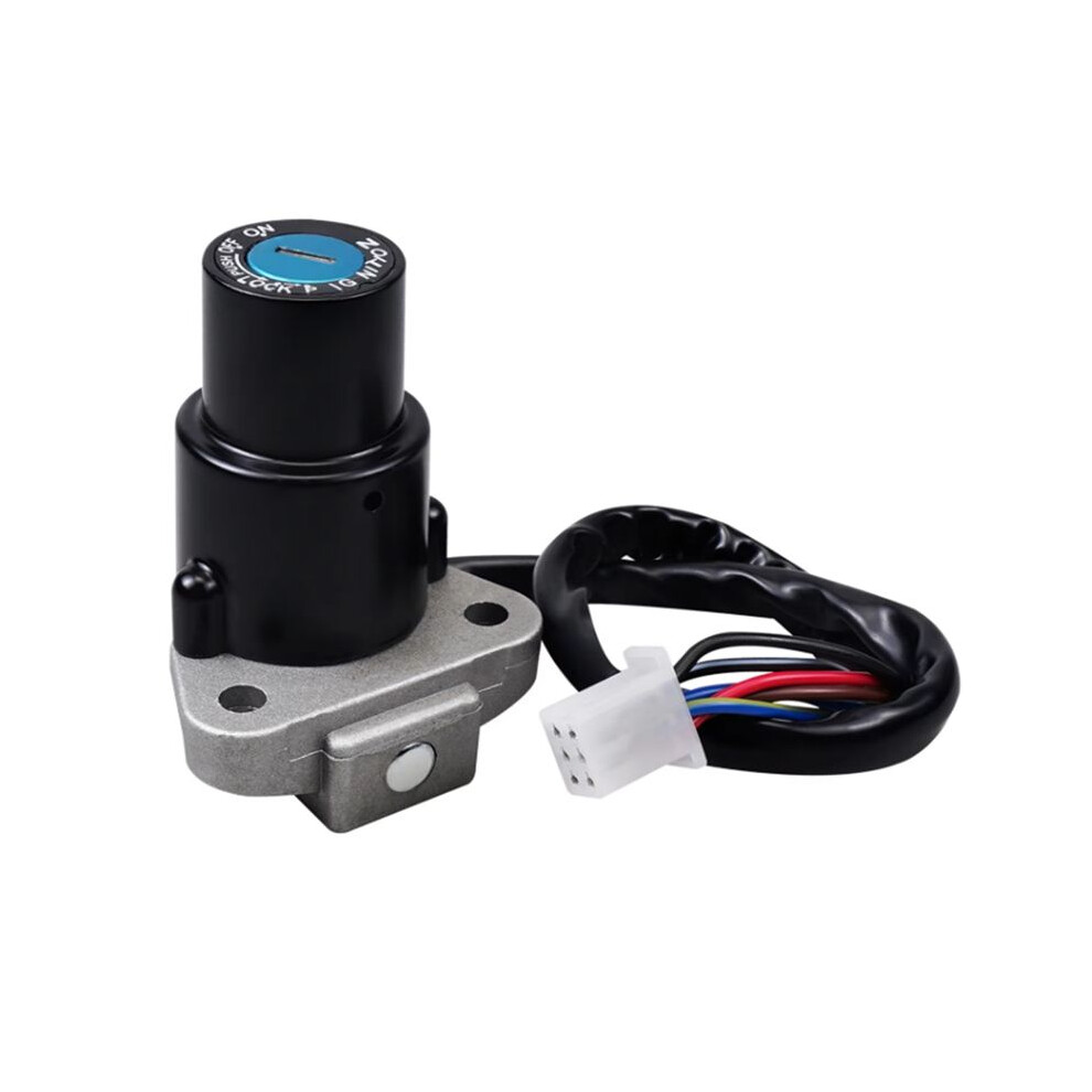 Motorcycle Ignition Lock Cylinder Fuel Gas Cap Cover Lock Key Set For Klr650 1987-2007 4712135534331