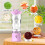 Portable Blender, 600ml Personal Juicer Machine,  Juice Machine USB Rechargeable, Compact & Leak-Proof 4
