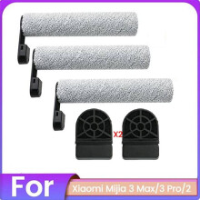 Staubsaugerbürstenfilter-Reinigungsset für Mijia 3 Max/3 Pro/2 Bodenschrubber, Ersatzteile, Rollenbürstenfilter