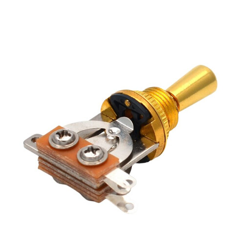 Electric Guitar 3-Way Toggle  for Open Shaking  Guitar Amplifier Compatible,Gold 2