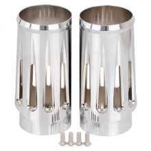 Motorcycle Front Fork Shock Cover Shock Shockproof Cover for Touring Street Electra Road Glide FLTRXSE FLHTK