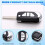 Car 3 Buttons Key Shell Folding Remote Control Car Key Shell for    VA2 Key Blade Housing Cover 5