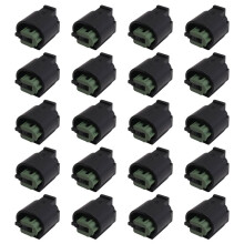 20PCS Water Temperature Sensor 2pin Connector Plug 1-967644-1 968405-1 for 3 5 7 Series
