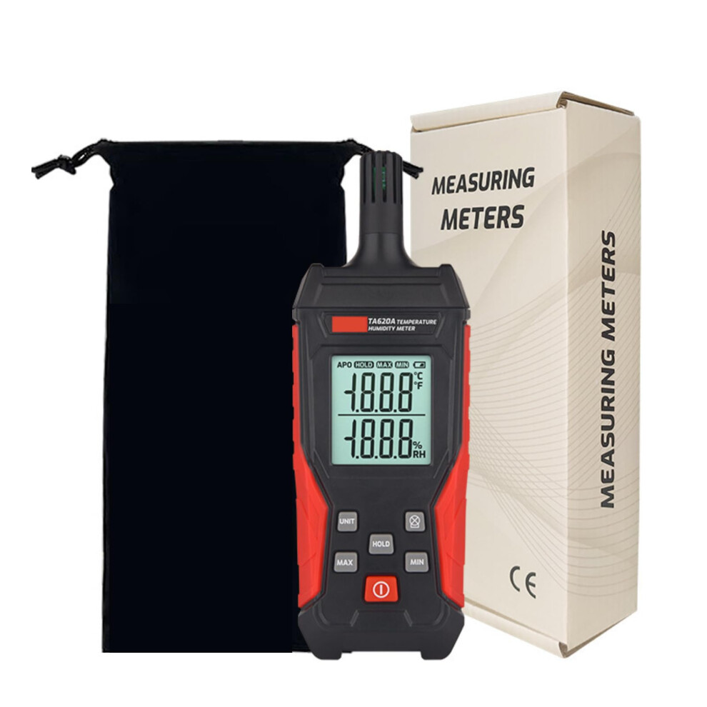 Digital Temperature And Humidity Meter With Dew Point Lcd Backlight Precision Handheld Hygrometer 9169991212760