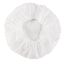 1Pcs Household Waterproof Shower Cap, Swimming Cap, Hotel Elastic Shower Cap Hair Set (White)
