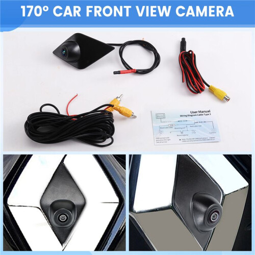 170 Car Front View Camera for  QS102/8156 Vehicle-Mounted Front-View Camera 2