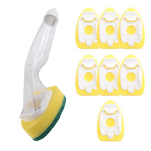 Heavy-Duty Dish-Washing Stick Sponge, Dish-Washing Sponge with Handle, Non-Scratching and Reusable Dish Sink(9 PCS)