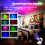 Astronaut Galaxy Projector Light with 360 Rotation, 7 Galaxy Effects, Remote Control Star Ceiling Lamp 3