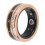 Strasssteine Smart Ring 18mAh Gold Größe 10 7