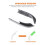 Upgraded Version Car Roof Rain Gutter Extensions Rain  Diverter for   JK JKU 2011-2017 6