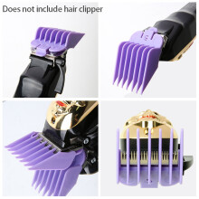 Professional Hair Clipper Replacement Sheath 8 Colors&Size Limit Comb Accessory Guide Comb, Suitable for Trimmers