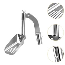 Gutter Scoop Leaf Cleaning Spoon Stainless Steel Cleaner Portable Roof Gutter Tool Gutter Cleaning Shovel Leaves Dirt