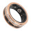 Strasssteine Smart Ring 18mAh Gold Größe 10 11
