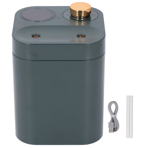 Double Spray Humidifier 800ML Green | Dual Mist, Type C, Silent 1