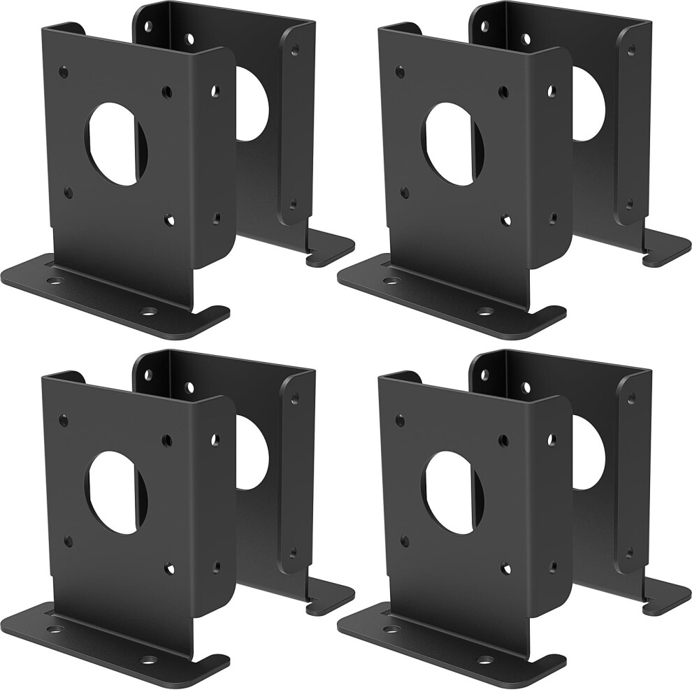 8Pcs Adjustable 4X4 Post Base Brackets Heavy Duty Steel Anchor For Deck Pergola Fence Mailbox 9771547192107