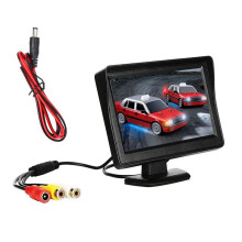 9V-24V Kit de Monitor Retrovisor de Coche de 4,3 Pulgadas TFT LCD Cámara de Visión Trasera de Coche Monitor de Sistema de Estacionamiento de Marcha