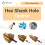 3pcs 20/25/32mm Step Drill Bit with Limit Swivel  PPR Lifting Cone Drill Bits for Water Pipe Reaming 10