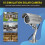 Simulation Solarkamera Außenüberwachung Simulation Fake Kamera Dummy Cam mit LED Licht Silber 4