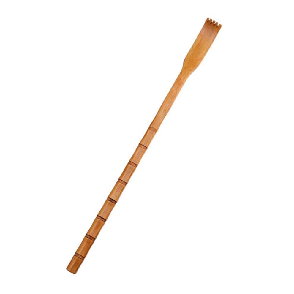 Wooden Back Scratcher with Long Handle Retractable Claw for Itching Relief and Comfort Grip