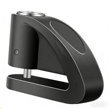 Keyless Motorcycle Disc Brake Lock with Waterproof Zinc Alloy and AntiPry Protection for Scooters