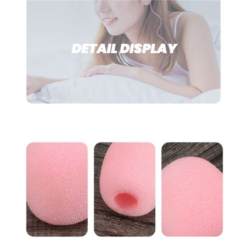 10 Pack Lapel Headset Microphone Windscreen, Microphone Sponge Foam Cover  Size Lavalier Microphone Windscreen 2