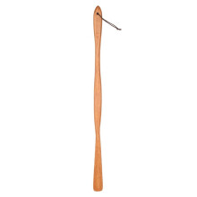 Langer Schuh LöFfel, der die Taille Nicht Verbiegt Holz Schuh LöFfel Bella Lang 75Cm Holz Modische Holz Maserung