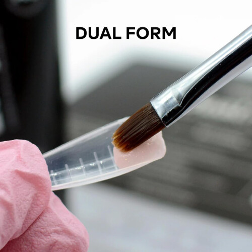 Professional Nail Extension Forms 120pcs Medium Natural Shape #2 Dual Forms for Salon Use 2