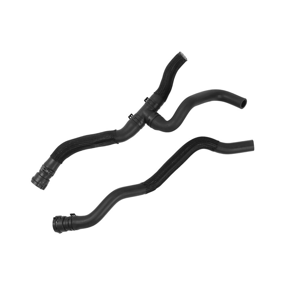 Set Of 2 Radiator Three-Way Water Pipe Inlet & Outlet Hose For 10-15 Cruze 95390887 95390883 9075007 9075008 4713703334476