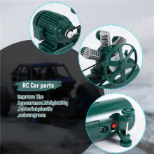Pompe Gonflable de Compresseur D'Air pour WPL D12 C14 C24 B14 B36 MN D90 MN99S 1/12 1/16 TéLéCommandéE PièCes de Mise à Niveau de Voiture
