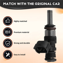 Fuel Injector for 06L906031B 06K906A01 0280158360 06L906031BCN 06L906031A 95890603100 0280158266